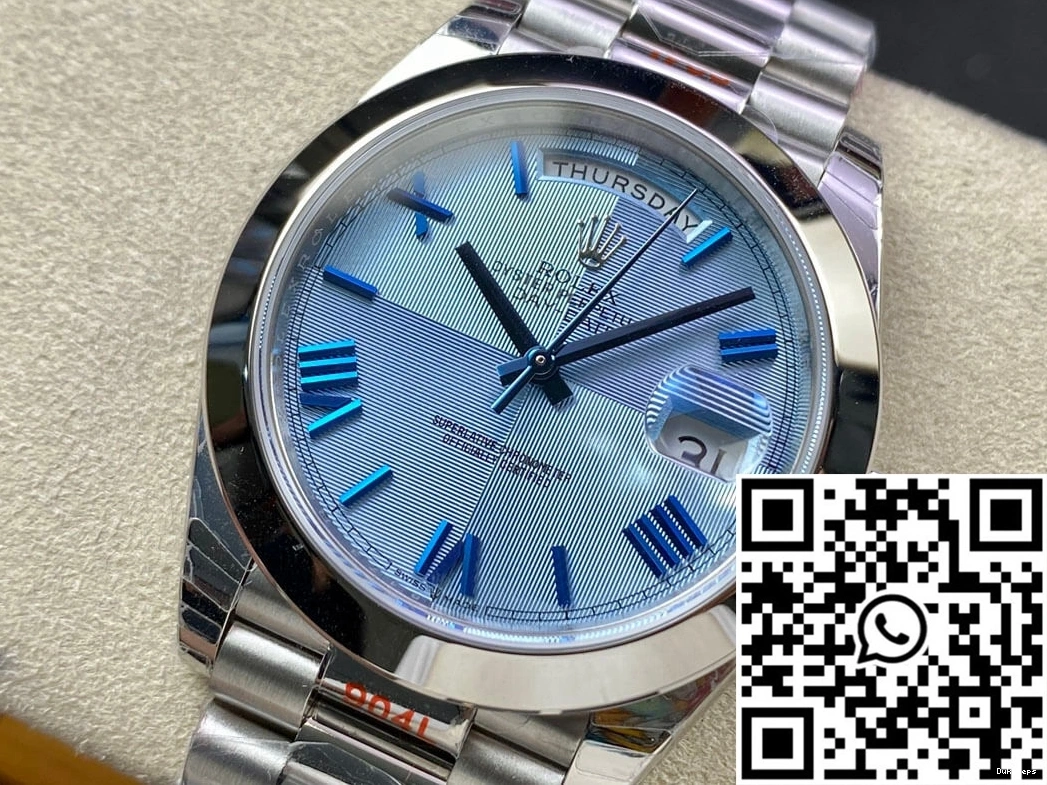 Date Dial EW Factory Day Blue Rolex M228206-0001 0712